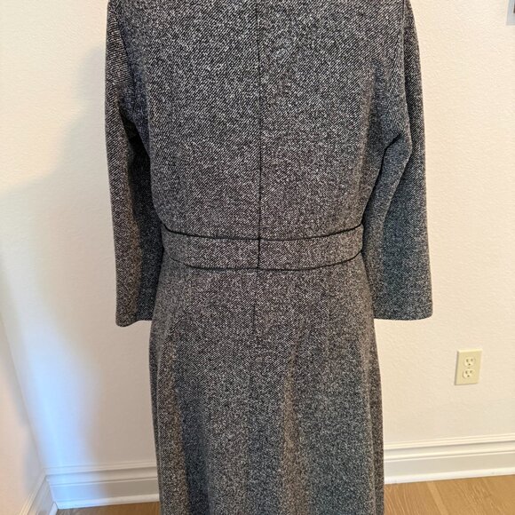 Talbots Fit and Flare Soft Tweed Dress - Picture 3 of 5